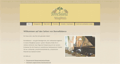 Desktop Screenshot of bonnebalance.de